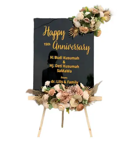 Papan Bunga Akrilik Mulyorejo